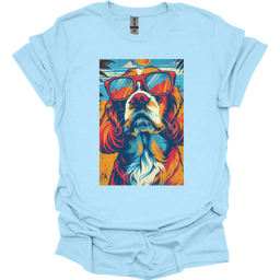 Cavalier King Charles Spaniel Summer Dog T Shirt Gift For Dog Lover