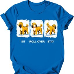 Cavapoo Sit Roll Over Stay T Shirt Gift For Dog Lover