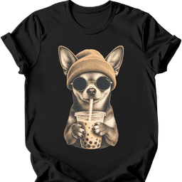 Chihuahua Hipster Dog T Shirt Gift For Dog Lover