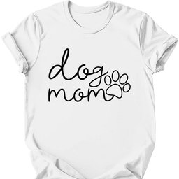 Dog Mom Paw T Shirt Gift For Mom