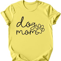 Dog Mom Paw T Shirt Gift For Mom