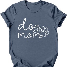 Dog Mom Paw T Shirt Gift For Mom