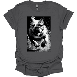 Bulldog Puddle Dog T Shirt Gift For Dog Lover