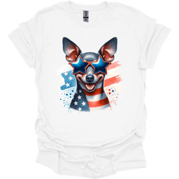 Doberman Patriot Series T Shirt Gift For Dog Lover