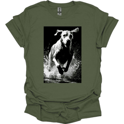 Bracco Italiano Puddle Dog T Shirt Gift For Dog Lover