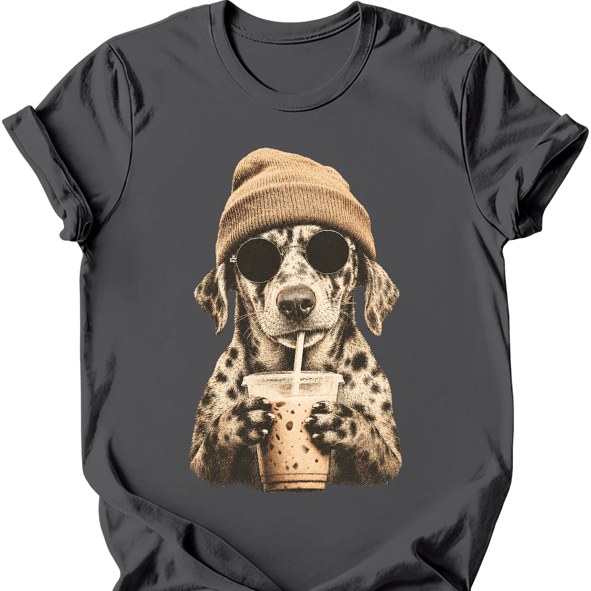 Catahoula Leopard Hipster Dog T Shirt Gift For Dog Lover