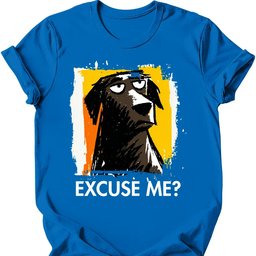 Chocolate Labrador Excuse Me Dog T Shirt Gift For Dog Lover