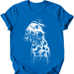 Dalmatian Tilted Dog T Shirt Gift For Dog Lover