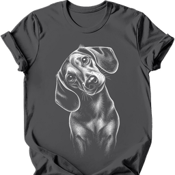 Dachshund Tilted Dog T Shirt Gift For Dog Lover