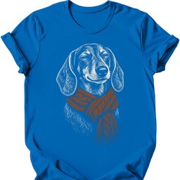 Dachshund Winter Dog T Shirt Gift For Dog Lover