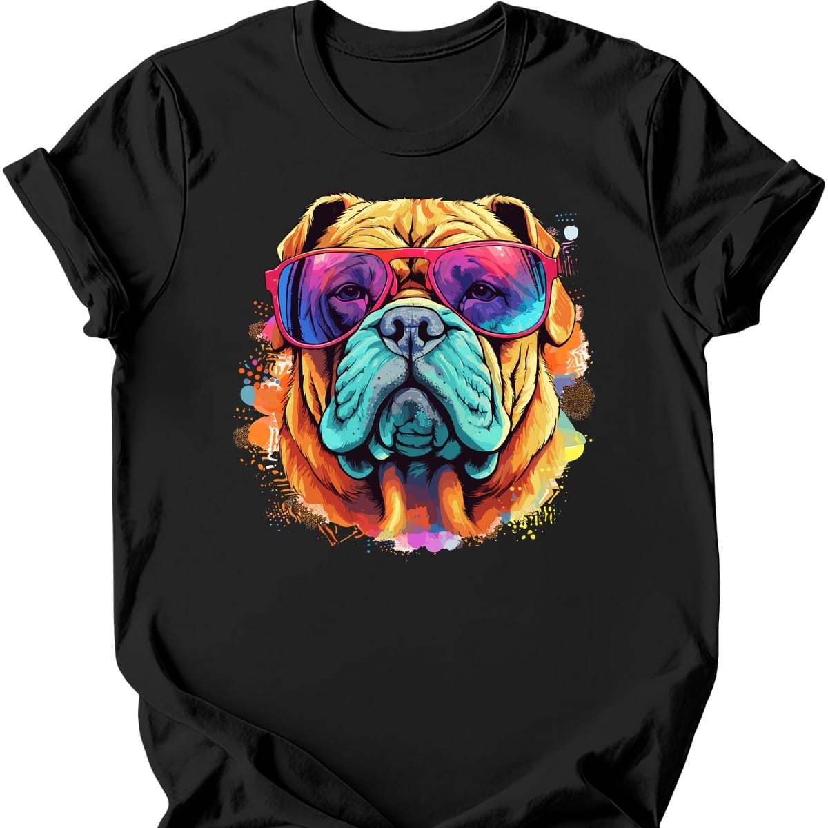 Chinese Shar Pei Top Dog T Shirt Gift For Dog Lover