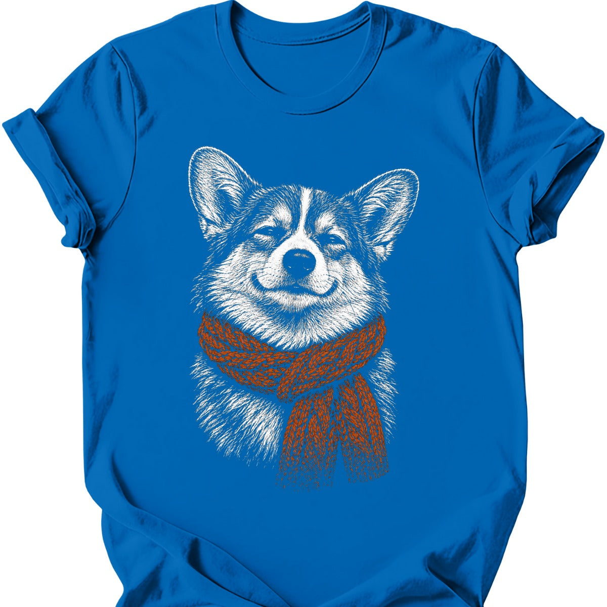 Corgi Winter Dog T Shirt Gift For Dog Lover