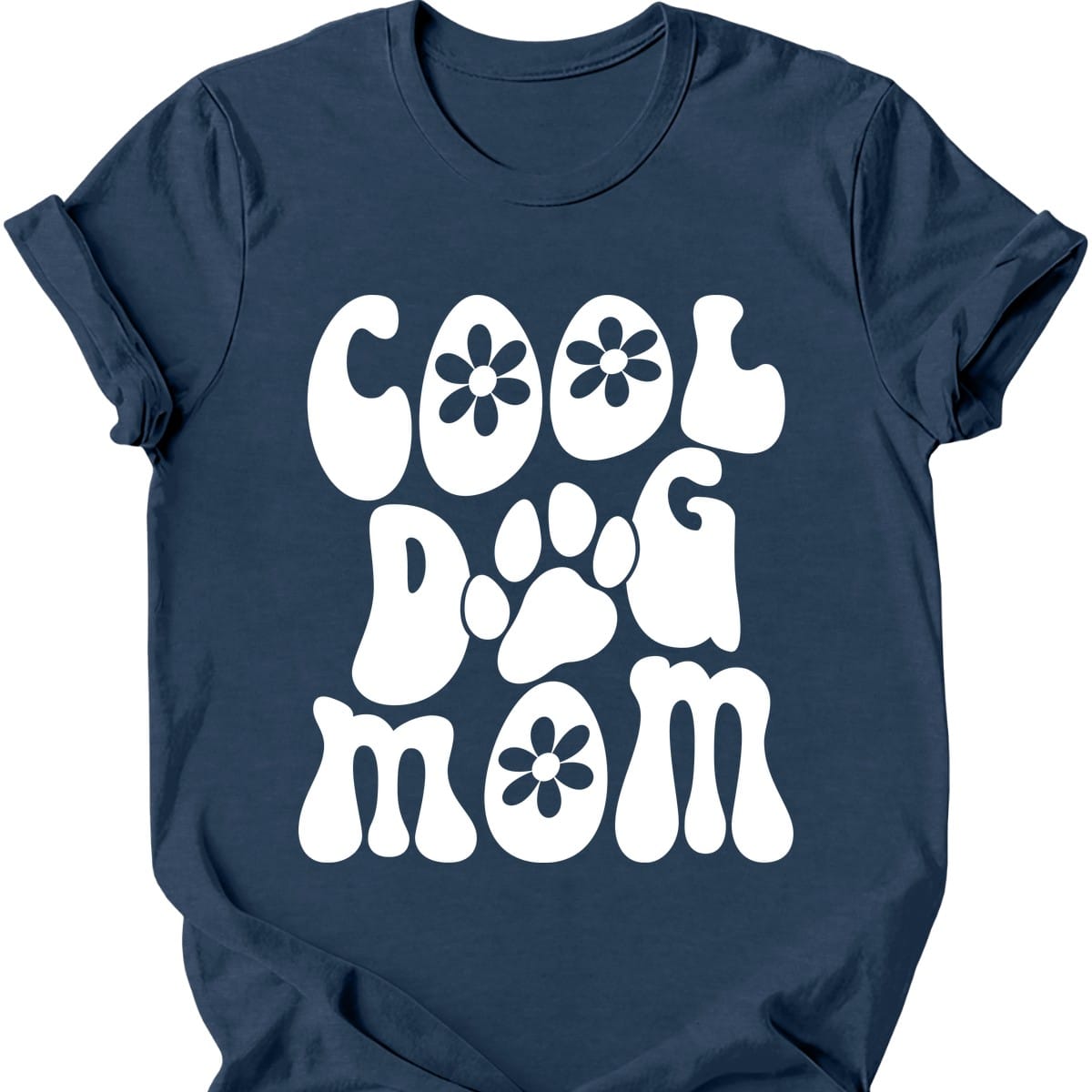 Cool Dog Mom Retro T Shirt Gift For Mom
