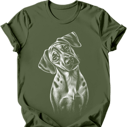 Catahoula Leopard Tilted Dog T Shirt Gift For Dog Lover