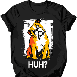 Bulldog Huh Dog T Shirt Gift For Dog Lover