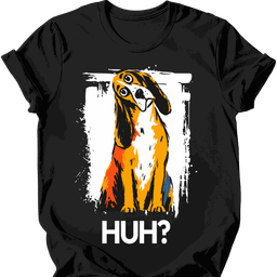 Coonhound Huh Dog T Shirt Gift For Dog Lover