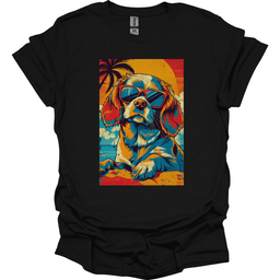 Cocker Spaniel Summer Dog T Shirt Gift For Dog Lover