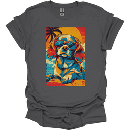 Cocker Spaniel Summer Dog T Shirt Gift For Dog Lover