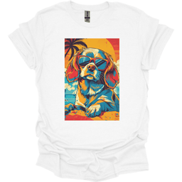 Cocker Spaniel Summer Dog T Shirt Gift For Dog Lover