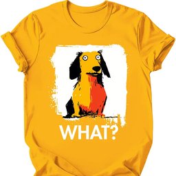 Dachshund What Dog T Shirt Gift For Dog Lover