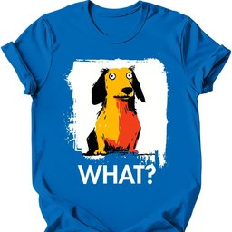 Dachshund What Dog T Shirt Gift For Dog Lover
