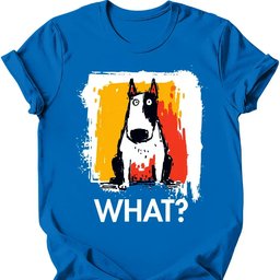 Bull Terrier What Dog T Shirt Gift For Dog Lover