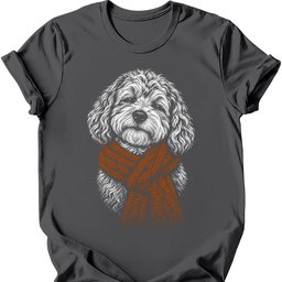 Cavachon Winter Dog T Shirt Gift For Dog Lover