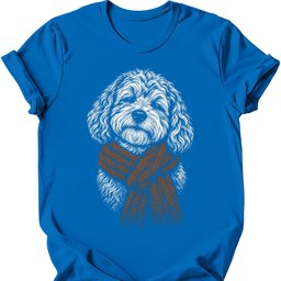 Cavachon Winter Dog T Shirt Gift For Dog Lover