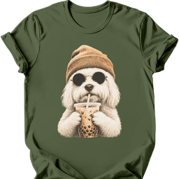 Coton De Tulear Hipster Dog T Shirt Gift For Dog Lover