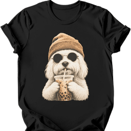 Coton De Tulear Hipster Dog T Shirt Gift For Dog Lover