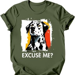 Dalmatian Excuse Me Dog T Shirt Gift For Dog Lover