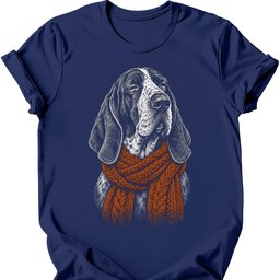 Bracco Italiano Winter Dog T Shirt Gift For Dog Lover