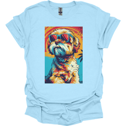 Cavapoo Summer Dog T Shirt Gift For Dog Lover
