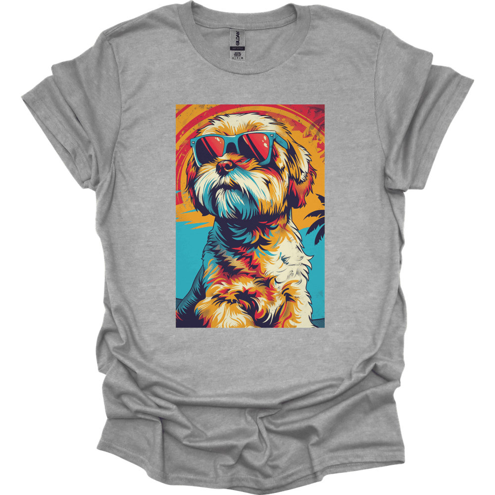 Cavapoo Summer Dog T Shirt Gift For Dog Lover