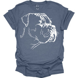 Cane Corso Line Art T Shirt Gift For Dog Lover