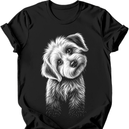 Coton De Tulear Tilted Dog T Shirt Gift For Dog Lover