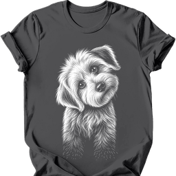 Coton De Tulear Tilted Dog T Shirt Gift For Dog Lover