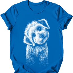 Coton De Tulear Tilted Dog T Shirt Gift For Dog Lover