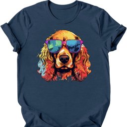 Cocker Spaniel Top Dog T Shirt Gift For Dog Lover