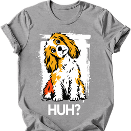 Cavachon Huh Dog T Shirt Gift For Dog Lover