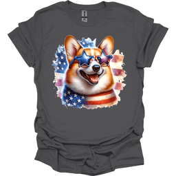 Corgi Patriot Series T Shirt Gift For Dog Lover