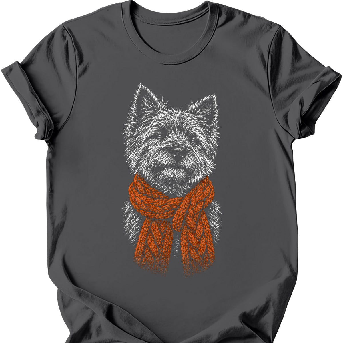 Cairn Terrier Winter Dog T Shirt Gift For Dog Lover