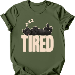 Cane Corso Tired Dog T Shirt Gift For Dog Lover