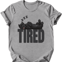 Cane Corso Tired Dog T Shirt Gift For Dog Lover
