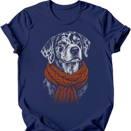 Catahoula Leopard Winter Dog T Shirt Gift For Dog Lover