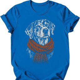 Catahoula Leopard Winter Dog T Shirt Gift For Dog Lover