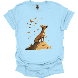 Chihuahua Fall Dog T Shirt Gift For Dog Lover
