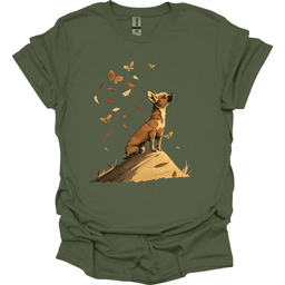 Chihuahua Fall Dog T Shirt Gift For Dog Lover