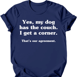 Dog Has The Couch T Shirt Gift For Dog Lover