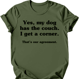 Dog Has The Couch T Shirt Gift For Dog Lover